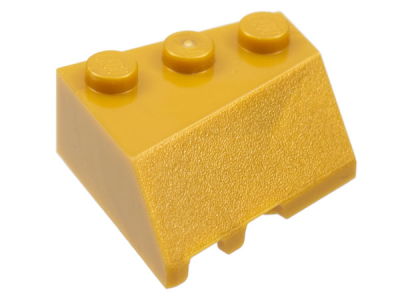 Wedge 3 x 3 Sloped Right, 48165 Pearl Gold U