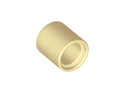 Деталь LEGO Technic, Liftarm Thick 1 x 1 (Spacer) 18654 Tan N