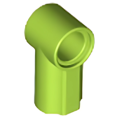 Деталь LEGO Technic, Axle and Pin Connector Angled #1 32013 Lime N