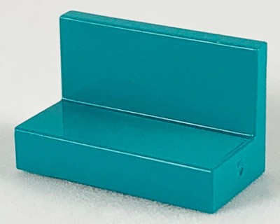 Panel 1 x 2 x 1, 4865 Dark Turquoise U
