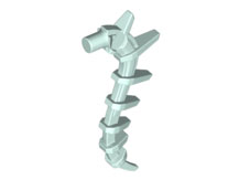 Plant Vine Seaweed / Appendage Spiked / Bionicle Spine, 55236 Light Aqua N