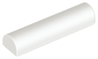 Slope, Curved 1 x 4 x 2/3 Double, 79756 White N