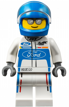 Минифигурка Lego 2016 Ford GT Driver sc038