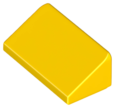 Деталь LEGO Slope 30 1 x 2 x 2/3 85984 (83473) Yellow N