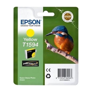 Картридж Epson T1594 Yellow желтый C13T15944010