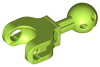 Hero Factory Arm / Leg with Ball Joint on Axle and Ball Socket, Short 90611  Lime U