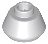 Cone 1 1/2 x 1 1/2 x 2/3 Truncated, 33492 Light Bluish Gray U