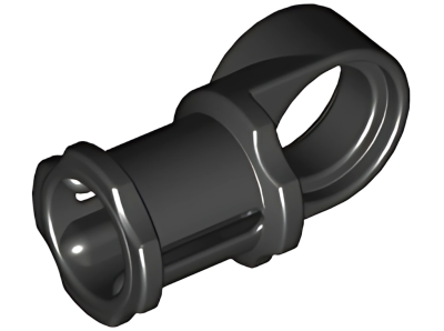 Деталь LEGO Technic, Axle and Pin Connector Toggle Joint Smooth 44 Black N
