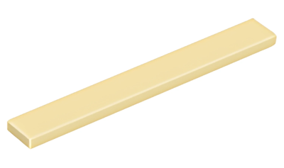 Деталь LEGO Tile 1 x 8 4162 (40929) Tan U 