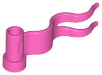 Флаг Lego Flag 4 x 1 Wave Right 4495b Dark Pink U
