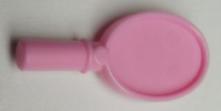 Friends Accessories Hand Mirror with Heart on Reverse, 93080b Bright Pink U