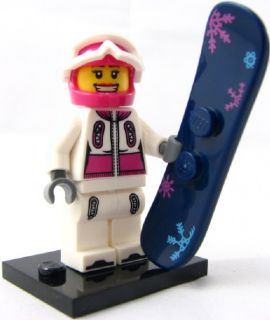 Минифигурка LEGO Collectible Minifigures Snowboarder, Series 3 col03-5