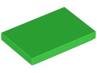 Tile 2 x 3, 26603 Bright Green N