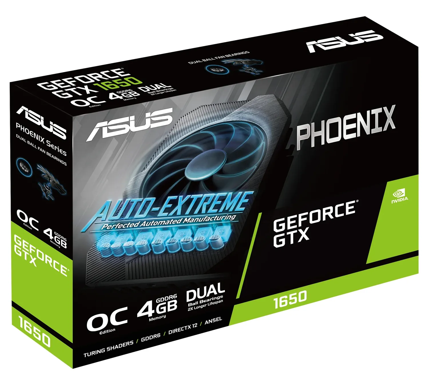 Видеокарта ASUS Phoenix GeForce GTX 1650 OC 4GB (PH-GTX1650-O4GD6