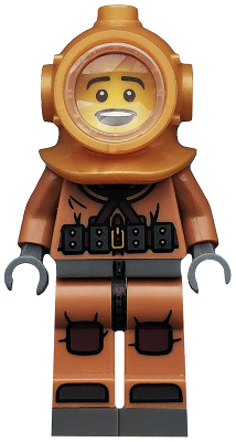 Минифигурка LEGO Diver, Series 8  col118