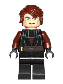 Минифигурка Lego Anakin Skywalker - Large Eyes, Reddish Brown Arms sw0183