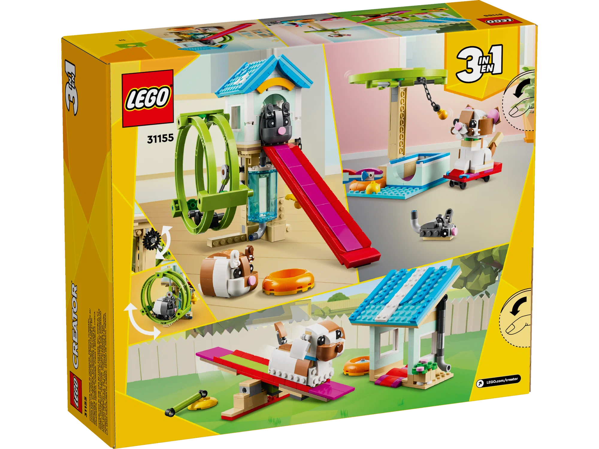 Конструктор LEGO Creator 31155 Колесо Хомяка в магазине Shop-device