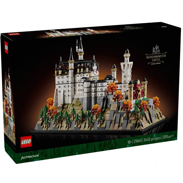 Конструктор LEGO Architecture 21063 Замок Нойшванштайн