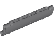 Technic, Panel Curved 11 x 3 with 2 Pin Holes through Panel Surface, 62531 Dark Bluish Gray N