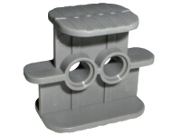 Rubber Band / Belt Holder 2 x 4 x 2 1/3, 41752 Dark Gray U