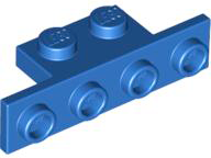 Bracket 1 x 2 - 1 x 4, 2436 Blue U