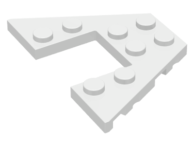 Деталь LEGO Wedge, Plate 4 x 6 47407 (29172)