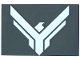 Tile 2 x 3 with White Atreides Hawk Crest Pattern, 26603pb385  