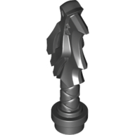 Minifigure, Weapon Sword Hilt with Dragon Head, 36017 Black U