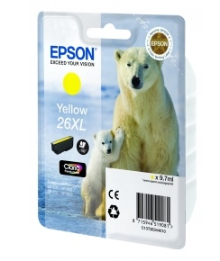 Картридж Epson 26XL Yellow C13T26344010