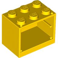 Container, Cupboard 2 x 3 x 2 - Solid Studs, 4532a