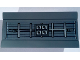Vehicle, Spoiler / Plow Blade 6 x 3 with Hinge with SW Millennium Falcon Radar Pattern (Sticker) - Set 75105, 2440pb021  
