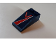 Slope 18 4 x 2 with Red Lightning and 'Danger Jet Intake' Pattern Model Right Side (Sticker) - Set 60177, 30363pb039R  