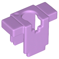 Minifigure Armor Breastplate Rectangular (Minecraft), 19723 Medium Lavender U