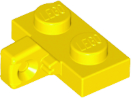 Hinge Plate 1 x 2 Locking with 1 Finger on Side without Bottom Groove, 44567b Yellow U