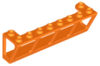 Window 2 x 8 x 2 Boat, 89648 Orange U