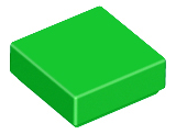 Tile 1 x 1, 3070 Bright Green U