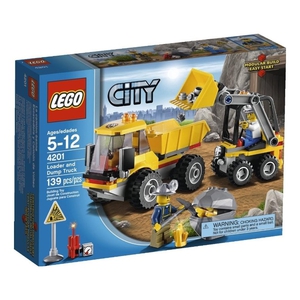 Конструктор LEGO City 4201 Погрузчик и самосвал