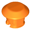 Technic, Link Tread Attachment, Single, Rubber, 24375 Orange N