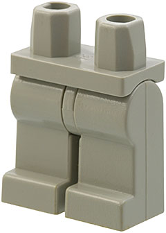 Hips and Legs Plain, 970c00 Light Gray U