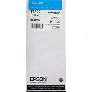 Epson Картридж T7822 Cyan Голубой SURELAB SL-D700 C13T782200