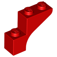 Деталь Lego Арка Arch 1 x 3 x 2 88292 Red N