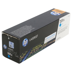 Картридж HP 201X Cyan голубой LaserJet PRO M252, M277 оригинальный CF401X