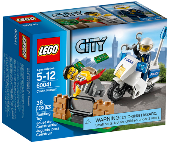 Конструктор LEGO City 60041 Погоня за воришкой Used