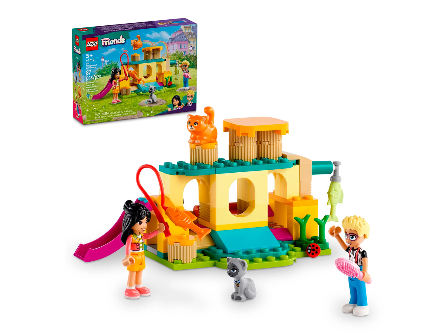 Конструктор LEGO Friends 42612 Приключение на кошачьей игровой площадке в  магазине Shop-device