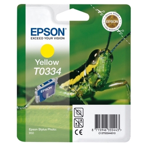 Картридж Epson T0334 Yellow C13T03344010