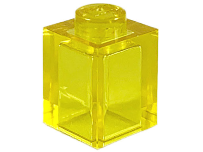 Brick 1 x 1, 3005 Trans-Yellow N