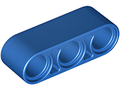 Деталь LEGO Technic, Liftarm Thick 1 x 3 32523 Blue U