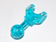 Hero Factory Arm / Leg with Ball Joint on Axle and Ball Socket, Short 90611  Trans-Light Blue N