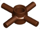 Technic, Pin Connector Hub with 4 Bars and Through Pin Hole, 3803  