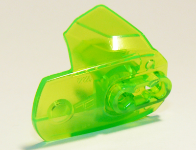 Hero Factory Armor with Ball Joint Socket - Size 4, 90640 Trans-Bright Green U